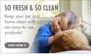 Keep your pet and home clean with our products.