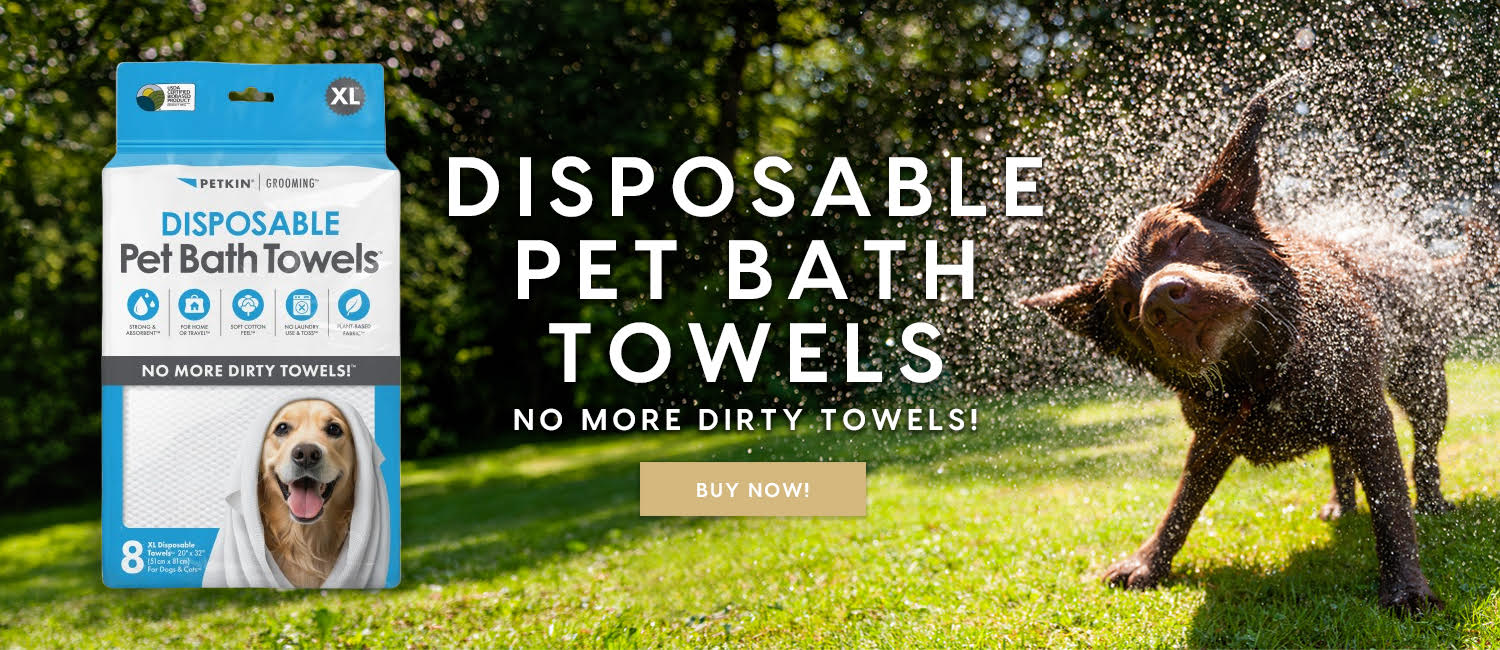  DISPOSABLE Pet Bath Towels